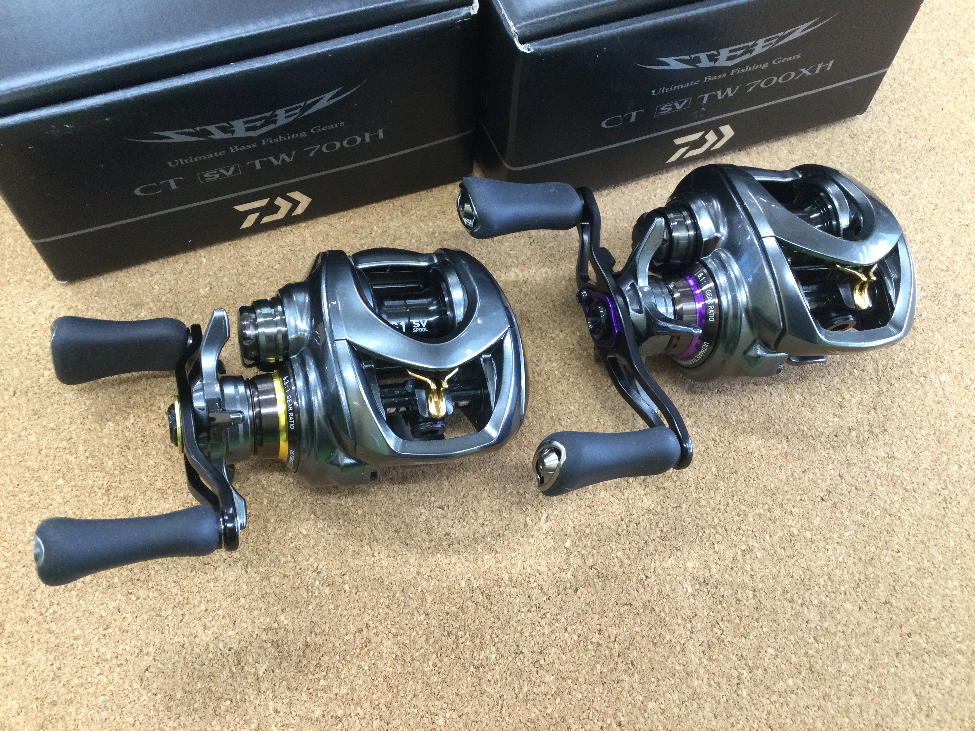 DAIWA ✨STEEZ CT SV TW 700HL✨左巻き✨ギア6.3:1 フィッシング