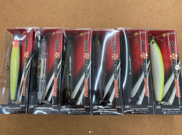 滋賀守山店　入荷情報　 ・ティムコ　 プロップペッパーマグナム  ・ハイドアップ　 HUミノー111FS　入荷致しました。サムネイル