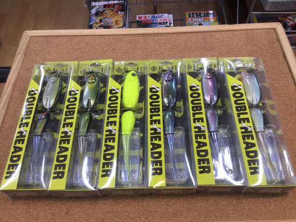 狭山店【新製品入荷情報】「レイドジャパン　ダブルヘッダー（６色新入荷）が、入荷しました！」（狭山店）サムネイル