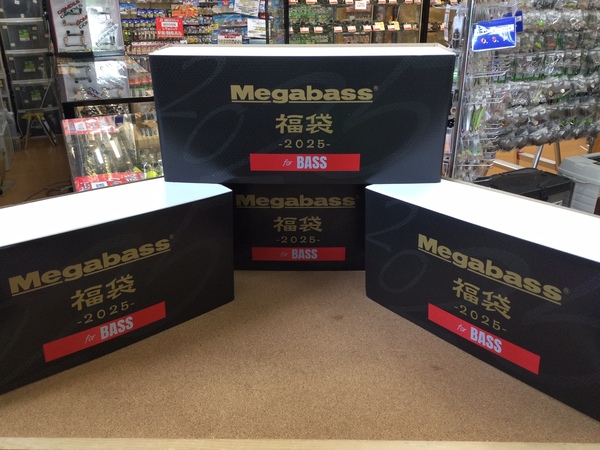 葛の葉店【新製品入荷情報】「メガバス ○福袋２０２５　forＢＡＳＳ（限定品）」が入荷いたしました！（葛の葉店）サムネイル