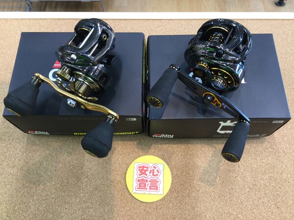 狭山店　本日の釣具買取商品　第２弾！「アブガルシア　〇ＲＥＶＯ３　ＢＬＡＣＫ９　〇ＲＥＶＯ３　ＢＩＧＳＨＯＯＴＥＲ　ＣＯＭＰＡＣＴなどが、買取入荷しました！」（狭山店）サムネイル